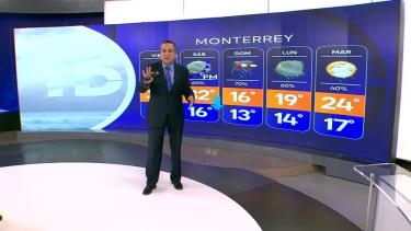 Abimael Salas nos da el pronóstico del tiempo en Monterrey para este jueves 16 de abril 2026.