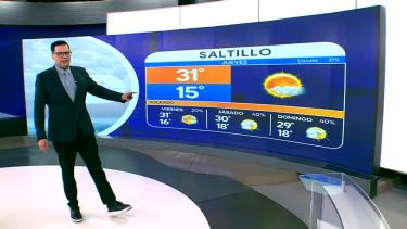 Nelson Valdez nos da el pronóstico del tiempo en Monterrey para este jueves 28 de mayo 2026.