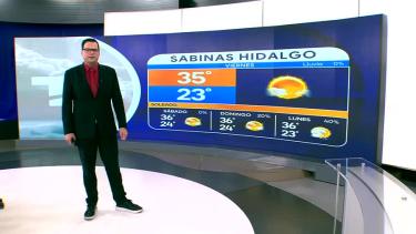 Nelson Valdez nos da el pronóstico del tiempo en Monterrey para este fin de semana.