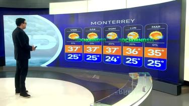 Nelson Valdez nos da el pronóstico del tiempo en Monterrey para este jueves 25 de junio 2026.