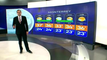 Nelson Valdez nos da el pronóstico del tiempo en Monterrey para este miércoles 08 de julio 2026.