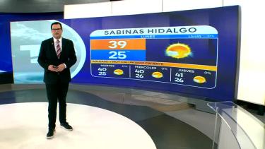 Nelson Valdez nos da el pronóstico del tiempo en Monterrey para este lunes 20 de julio 2026.