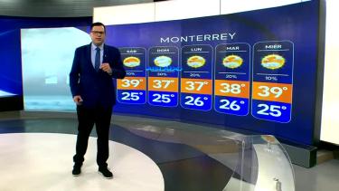 Nelson Valdez nos da el pronóstico del tiempo en Monterrey para este fin de semana.