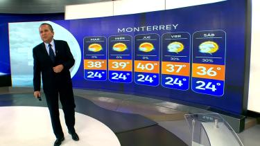 Abimael Salas nos da el pronóstico del tiempo en Monterrey para este lunes 10 de agosto 2026.