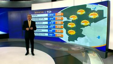 Abimael Salas nos da el pronóstico del tiempo en Monterrey para este miércoles 12 de agosto 2026.