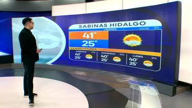 Nelson Valdez nos da el pronóstico del tiempo en Monterrey para este fin de semana.