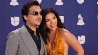 sí fue el romántico momento de Ángela Aguilar y Christian Nodal