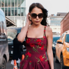 Majo Aguilar en la Semana de la Moda