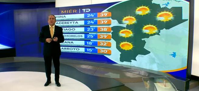 Pronóstico del tiempo para Monterrey, con Abimael Salas - 12 de agosto 2026