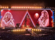 Beyoncé y Miley Cyrus brillan en París con un dueto dorado