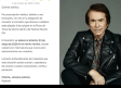 Raphael cancela su concierto en la Plaza de Toros de Murcia por motivos de salud