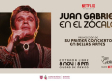 Previo al documental, proyectan el primer concierto de Juan Gabriel en Bellas Artes en el Zócalo