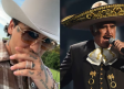 Christian Nodal presume adelanto de un dueto con Vicente Fernández