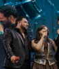 ECHANDO CHISPA: Camila Fernández canta junto a la Banda Ms